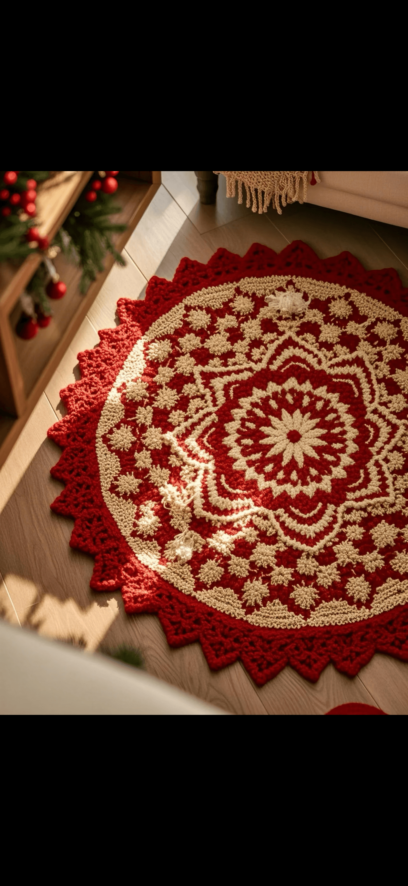 Festive Crochet Rugs